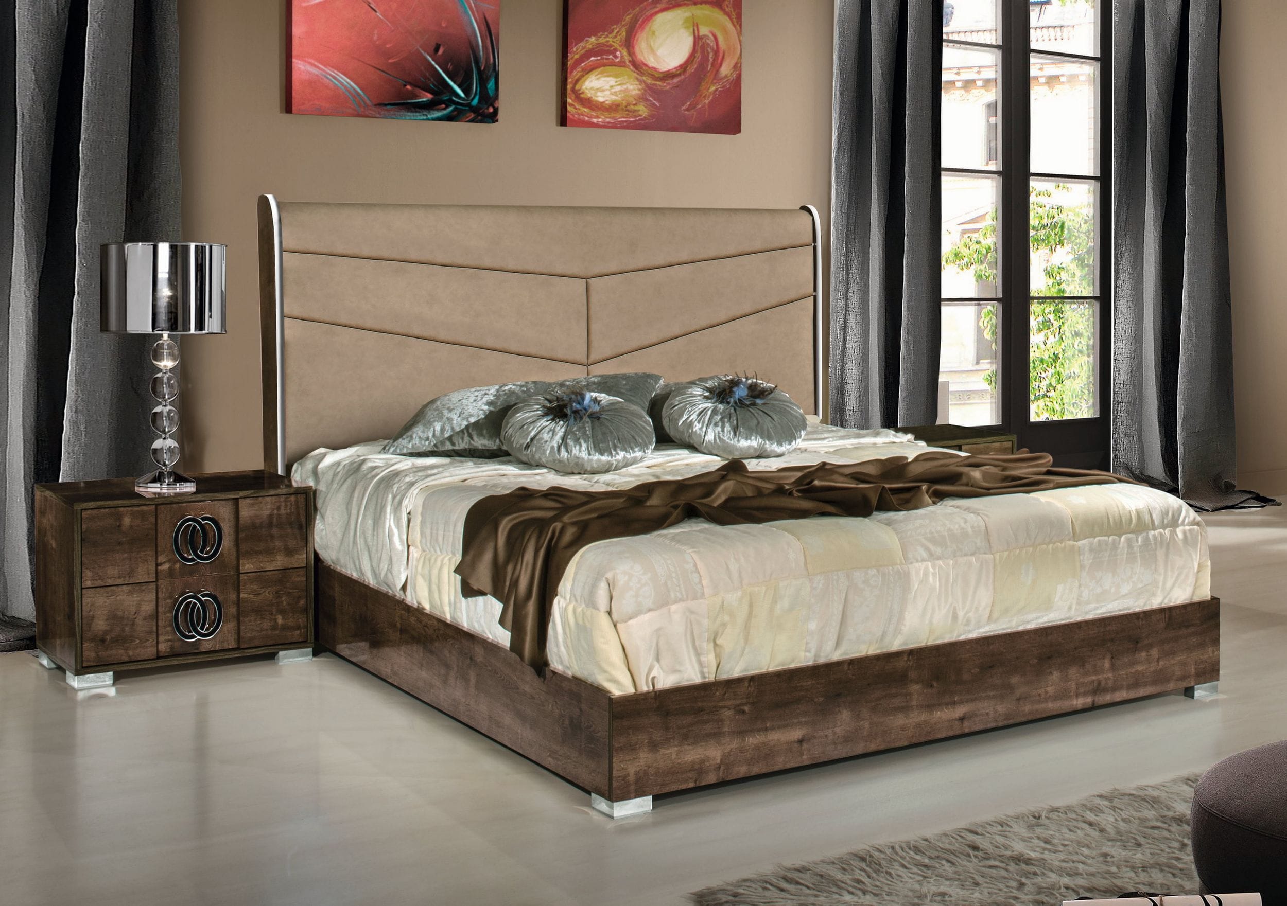 Modrest Athen - Eastern King Italian Modern Bed