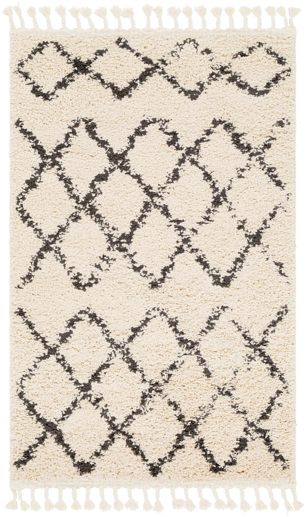 Berber Shag BBE-2300 2'7" x 7'3" Rug