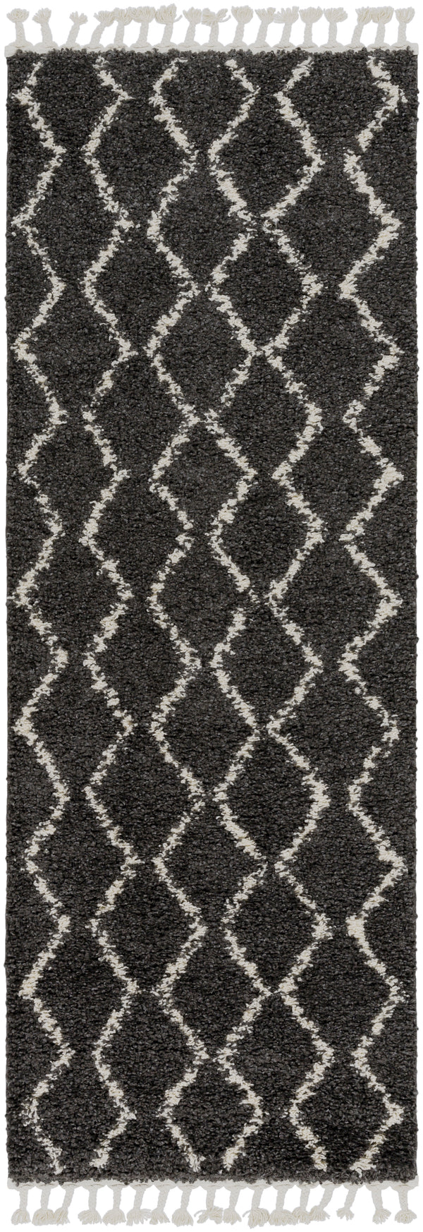 Berber Shag BBE-2306 2'7" x 7'3" Rug