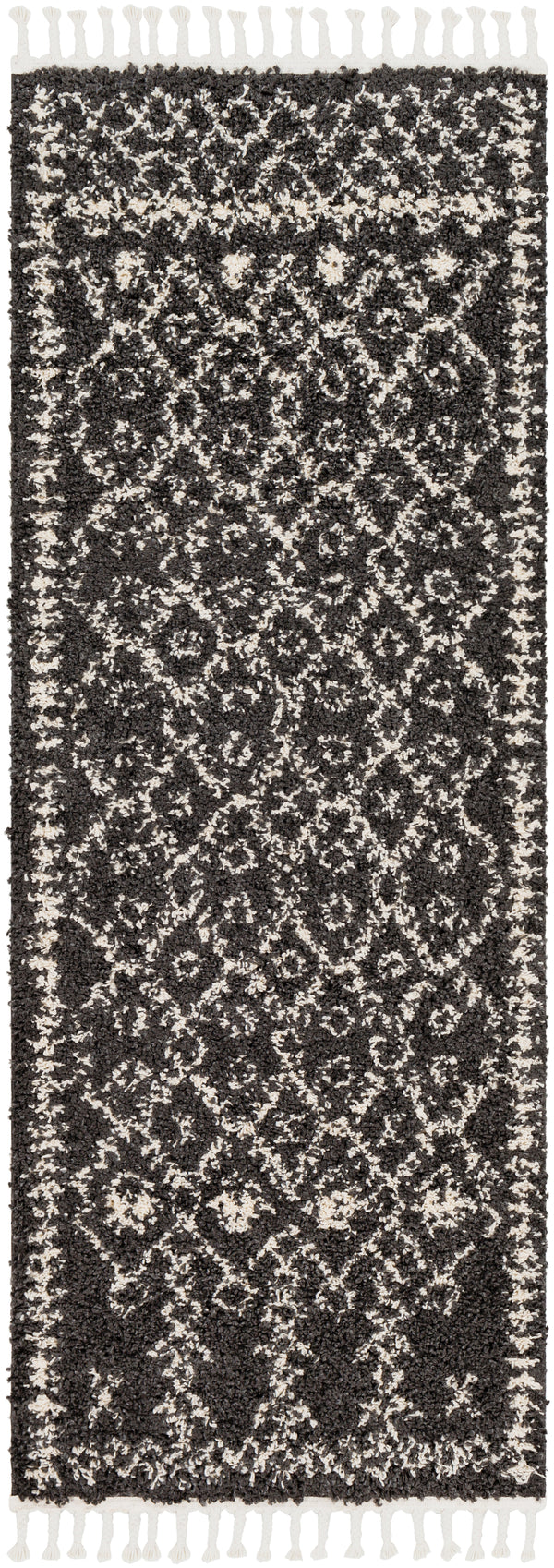 Berber Shag BBE-2308 2'7" x 7'3" Rug