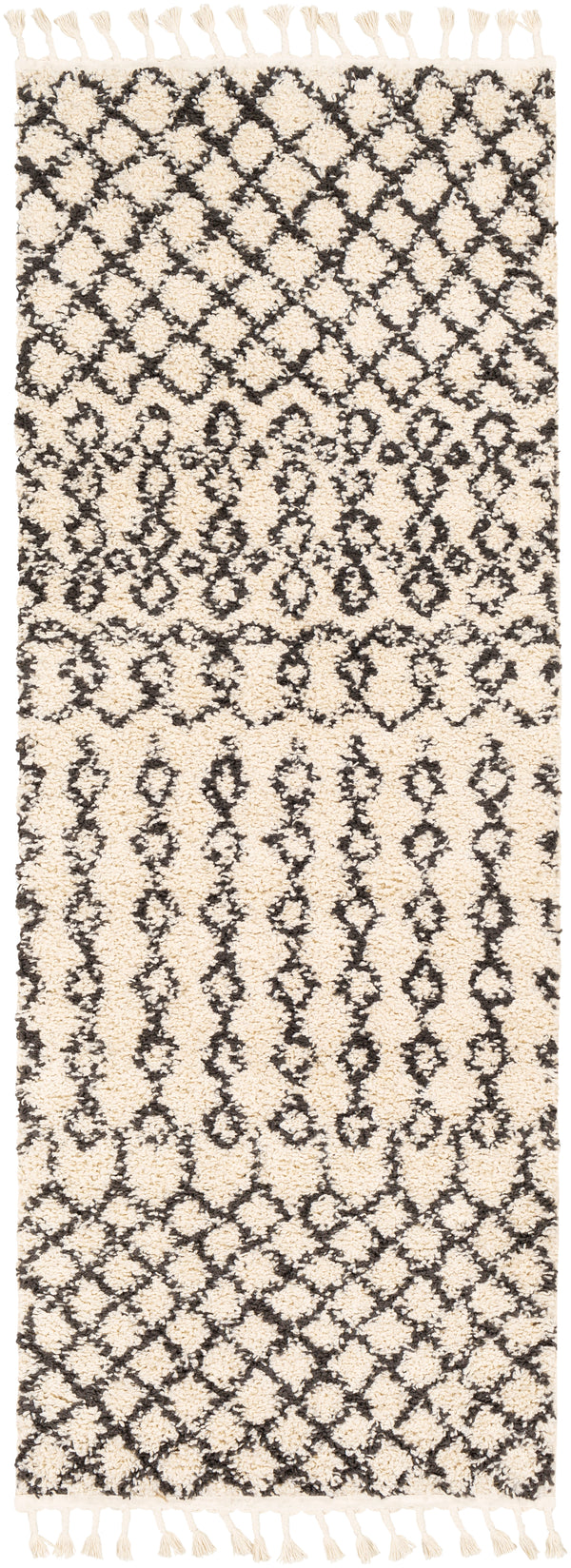 Berber Shag BBE-2309 2'7" x 7'3" Rug