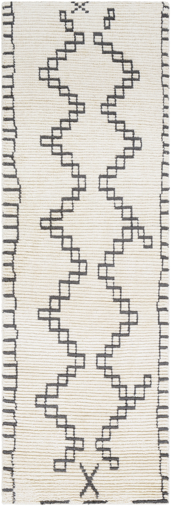 Beni Ourain BON-2301 2'6" x 8' Rug