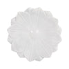 Marble, 12" Flower Bowl, White