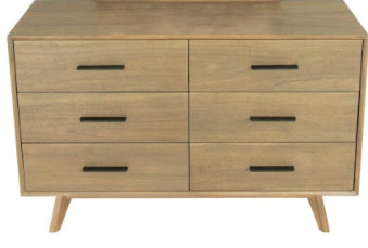 Modrest Claire - Contemporary Walnut Dresser