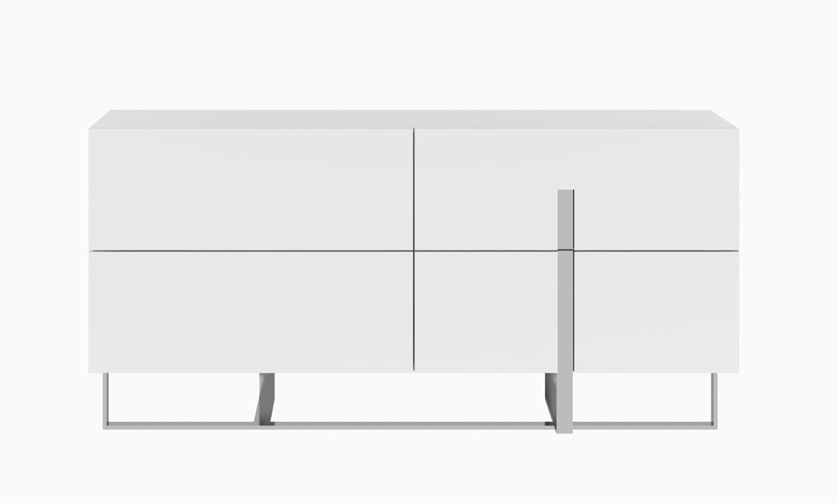 Voco Modern White Bedroom Dresser