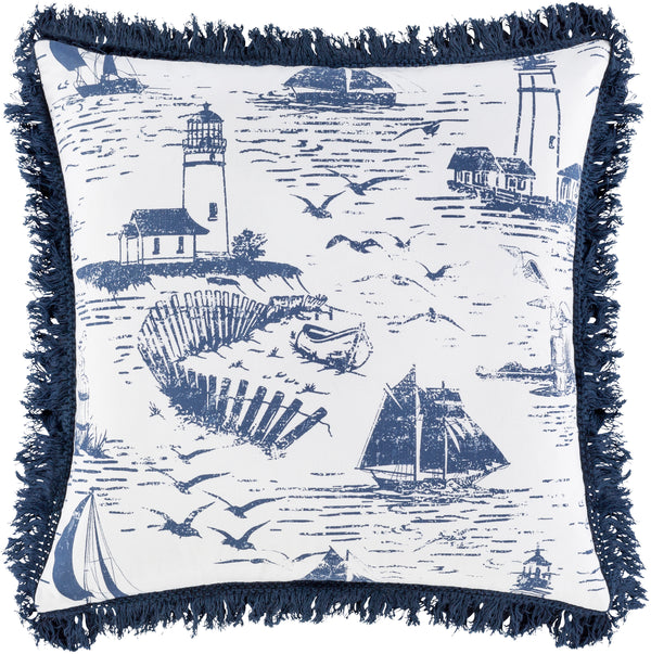 Castaway CWA-001 22"H x 22"W Pillow Cover