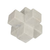 Marble 7" Jack Deco, White