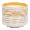 5" 15oz X Dots Citro Candle, Yellow