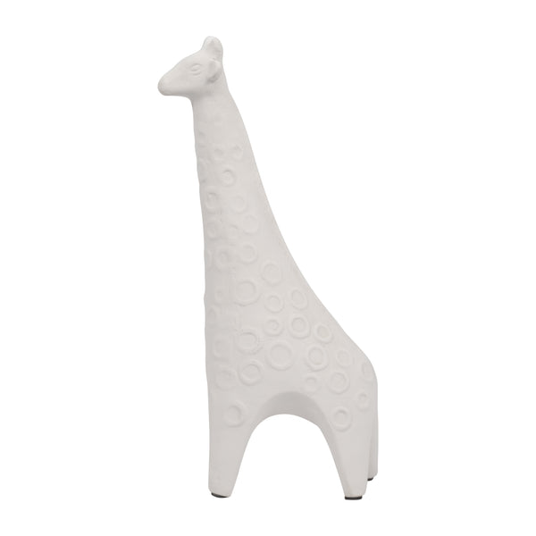 Clay, 10" Polka Dot Giraffe, Ivory