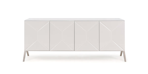 Modrest Candid Modern White Buffet