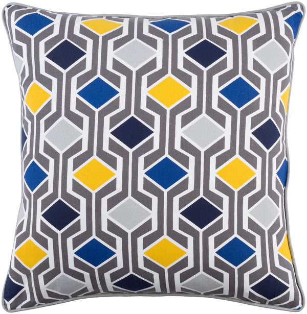 Inga INGA-7032 18"H x 18"W Pillow Cover