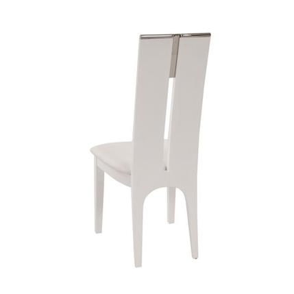 Maxi - White Gloss Chair (Set of 2)