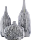 Marble MBL-003 18"H x 5"W x 7"D, 15"H x 5"W x 6"D, 8"H x 5"W x 9"D Decorative Accent