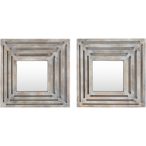 Meenakshi MNH-001 16"H x 16"W, 16"H x 16"W Mirror