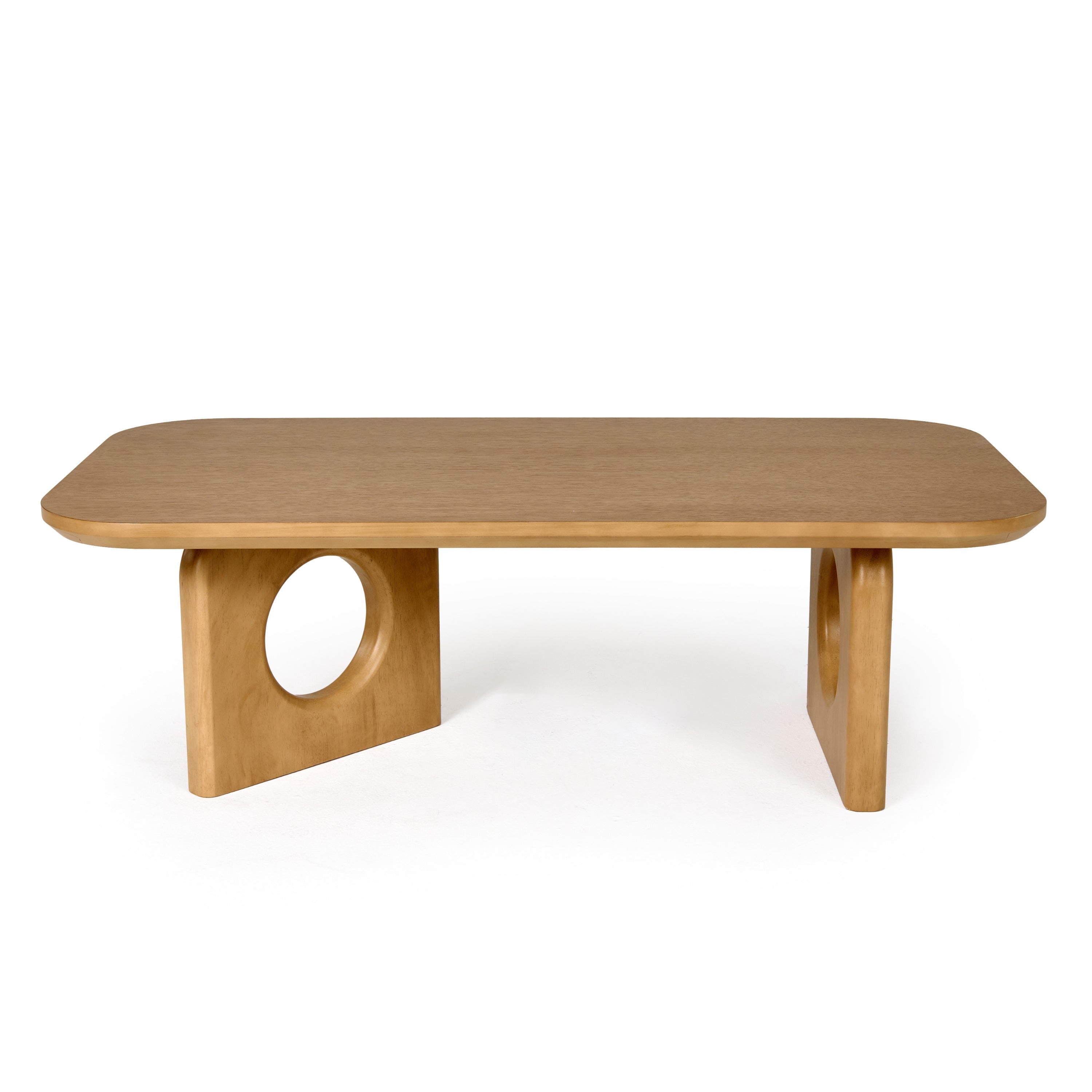 Nova Domus Oshana - Modern White Oak Coffee Table