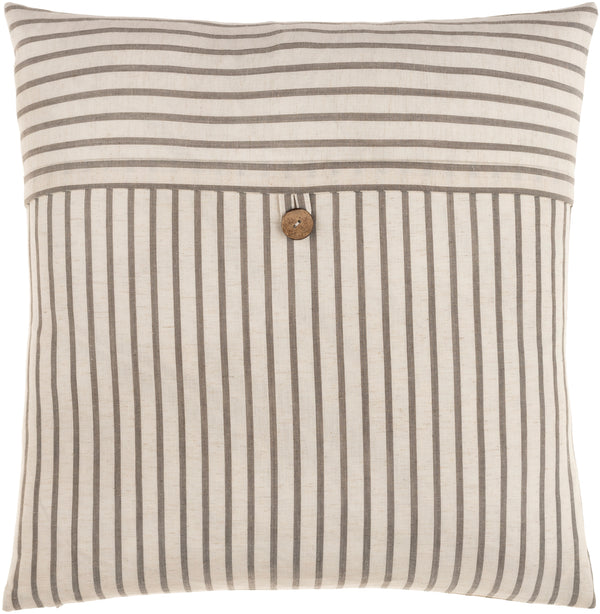 Penelope Stripe PSP-001 18"H x 18"W Pillow Cover