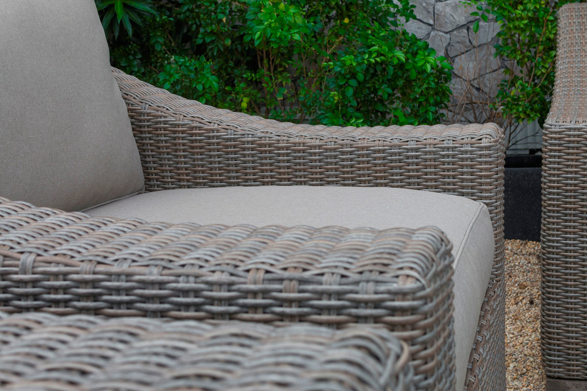 Renava Palisades Outdoor Beige Wicker Sofa Set