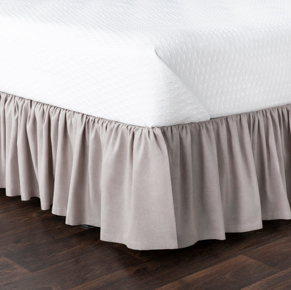 Peyton Ruffle RLSKT-1001 78"W x 80"L x 15"DL Bedding