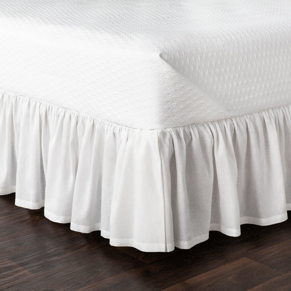 Peyton Ruffle RLSKT-1002 60"W x 80"L x 15"DL Bedding