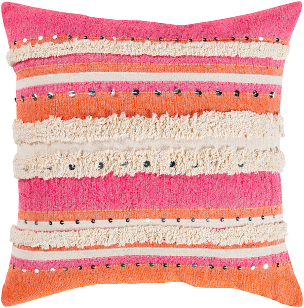 Temara TMA-002 18"H x 18"W Pillow Cover