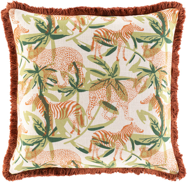 Tanzania TZN-005 18"H x 18"W Pillow Cover