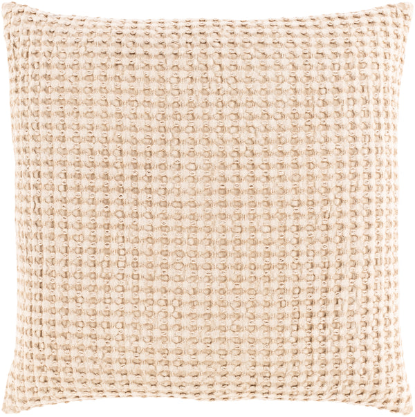 Waffle WFL-006 20"H x 20"W Pillow Cover